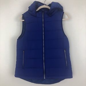 Cotton On BODY Blue Puffer Vest